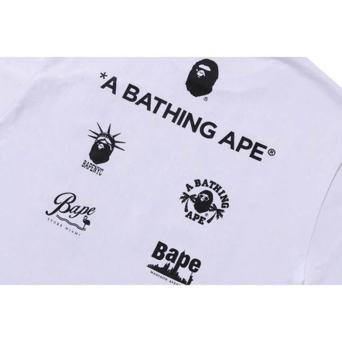 B*ape T-shirt Top Quality Qiqi 20240720-22