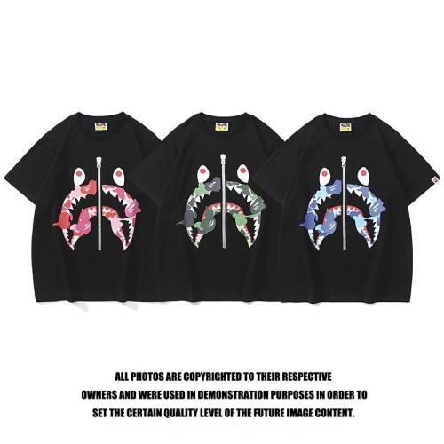 B*ape T-shirt Top Quality Qiqi 20240720-29
