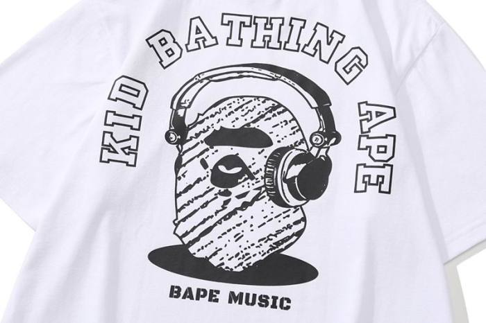 B*ape T-shirt Top Quality Qiqi 20240720-33