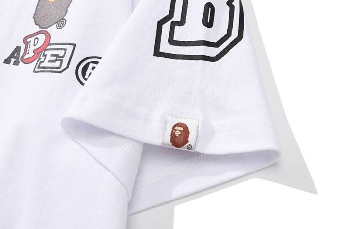 B*ape T-shirt Top Quality Qiqi 20240720-30