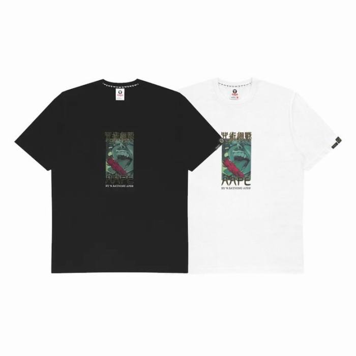 B*ape T-shirt Top Quality Qiqi 20240720-82