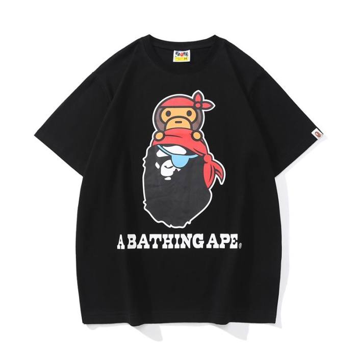 B*ape T-shirt Top Quality Qiqi 20240720-37