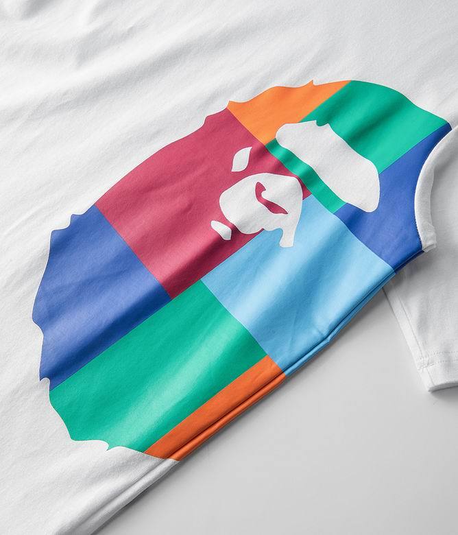 B*ape T-shirt Top Quality Qiqi 20240720-106