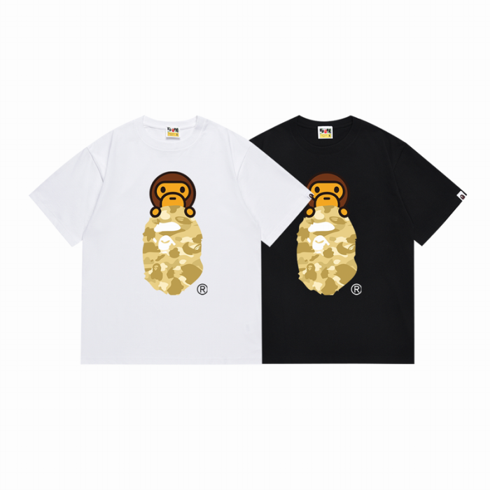 B*ape T-shirt Top Quality Qiqi 20240719-4