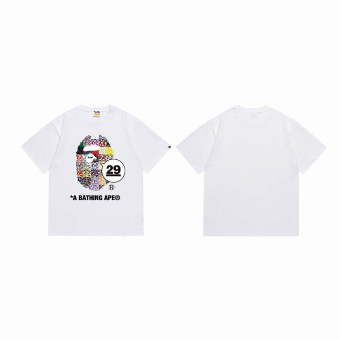 B*ape T-shirt Top Quality Qiqi 20240718-97
