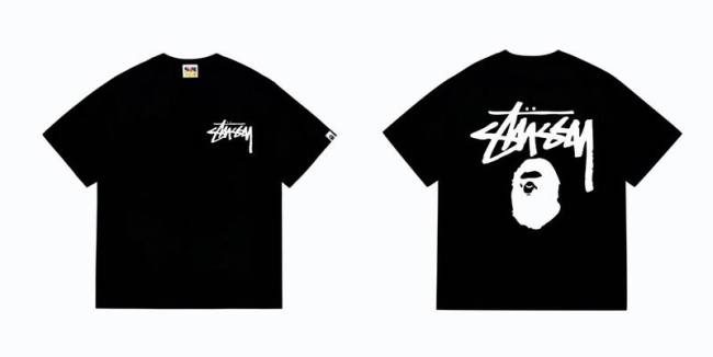 B*ape T-shirt Top Quality Qiqi 20240718-124
