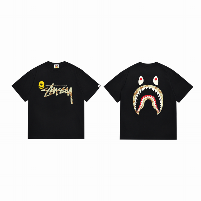 B*ape T-shirt Top Quality Qiqi 20240718-151