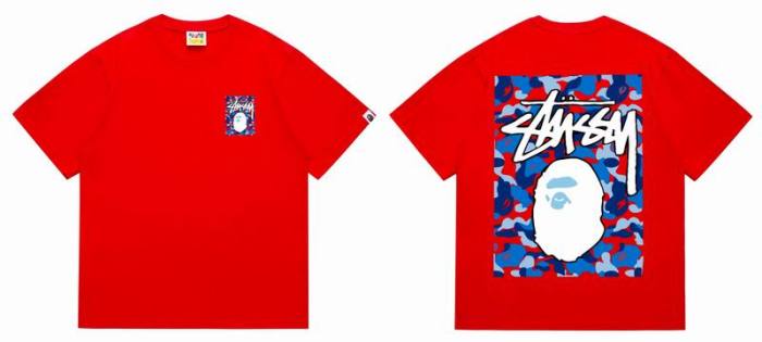 B*ape T-shirt Top Quality Qiqi 20240718-122