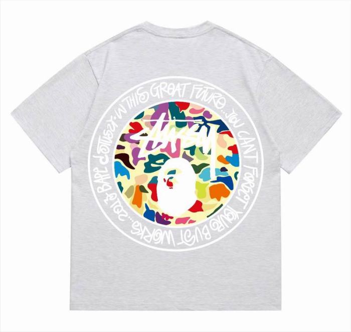 B*ape T-shirt Top Quality Qiqi 20240718-108