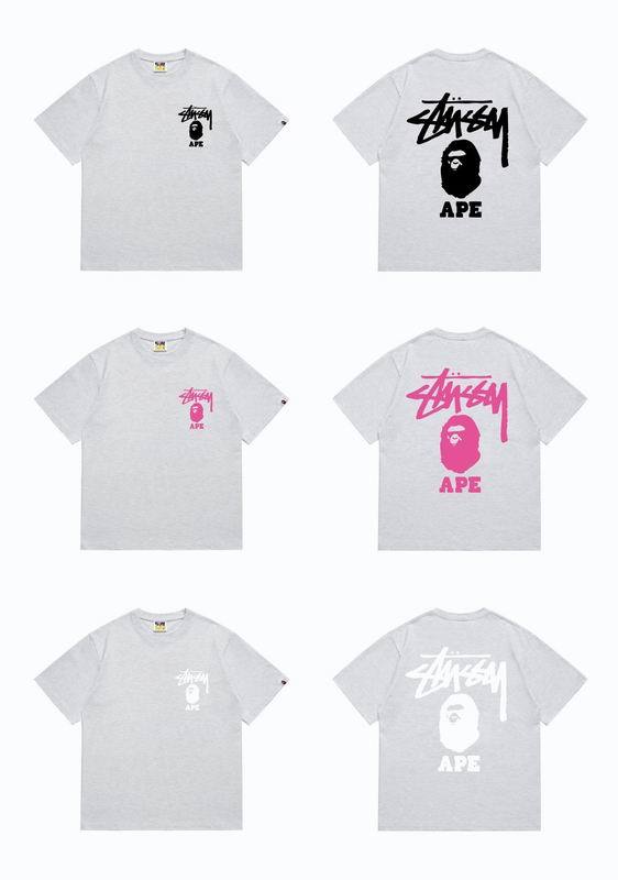 B*ape T-shirt Top Quality Qiqi 20240718-123