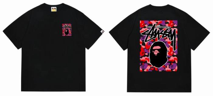 B*ape T-shirt Top Quality Qiqi 20240718-122