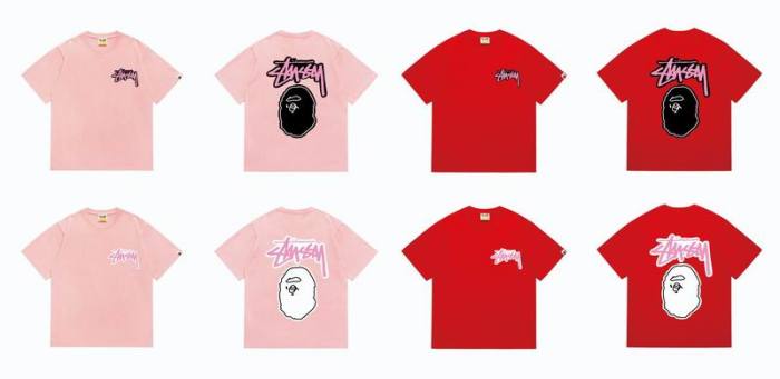 B*ape T-shirt Top Quality Qiqi 20240718-119