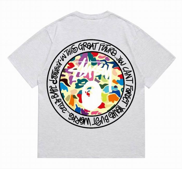 B*ape T-shirt Top Quality Qiqi 20240718-108