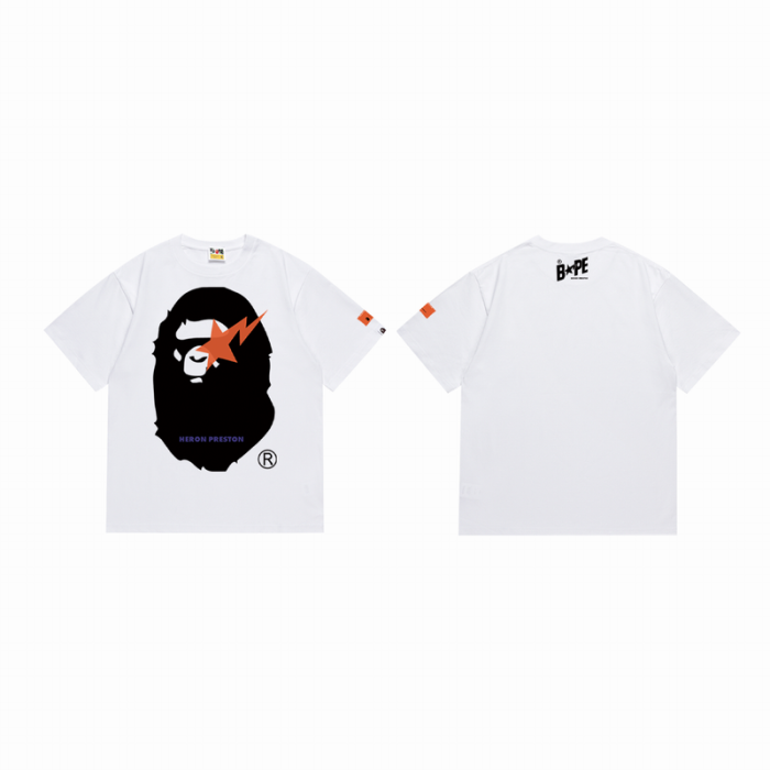 B*ape T-shirt Top Quality Qiqi 20240718-126