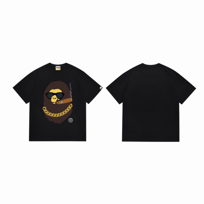 B*ape T-shirt Top Quality Qiqi 20240718-147