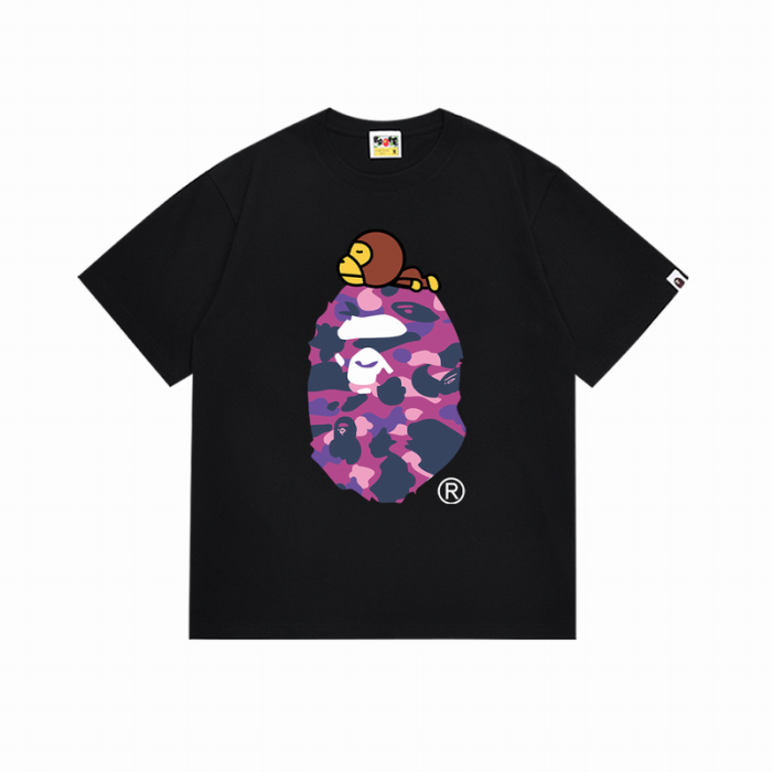 B*ape T-shirt Top Quality Qiqi 20240719-9