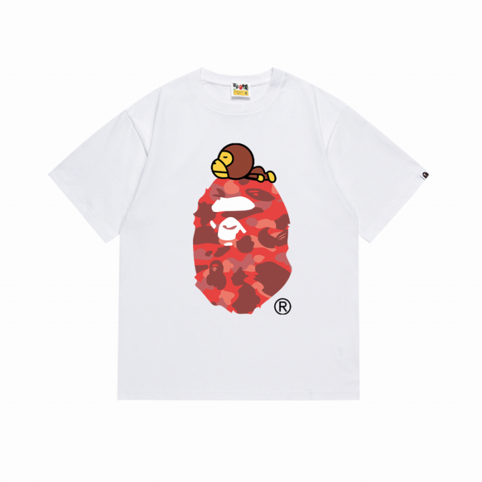 B*ape T-shirt Top Quality Qiqi 20240719-9