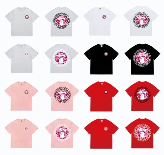 B*ape T-shirt Top Quality Qiqi 20240718-109