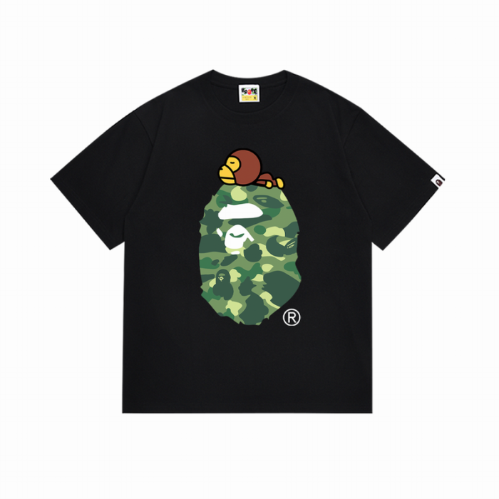 B*ape T-shirt Top Quality Qiqi 20240719-9