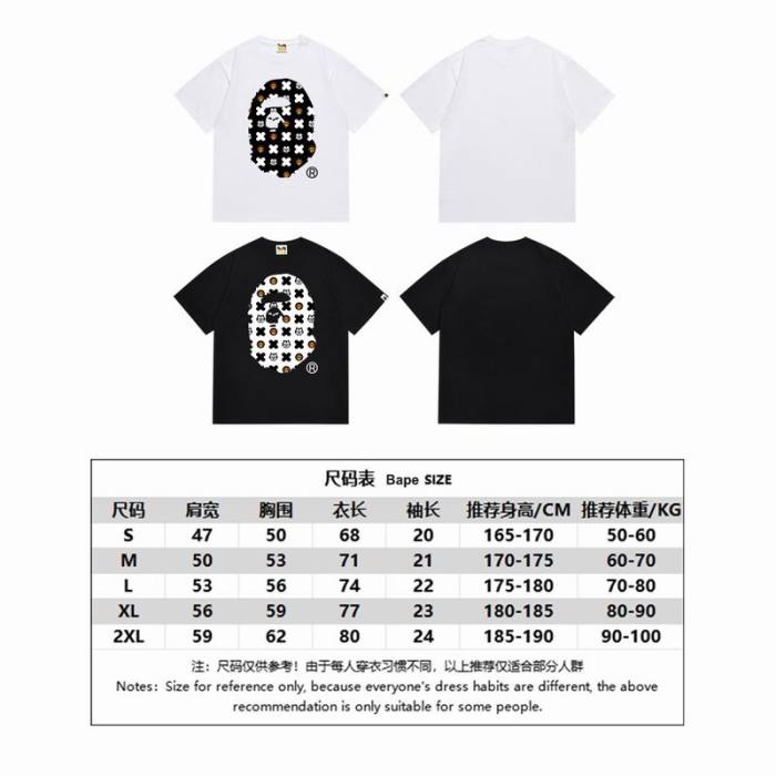 B*ape T-shirt Top Quality Qiqi 20240719-16