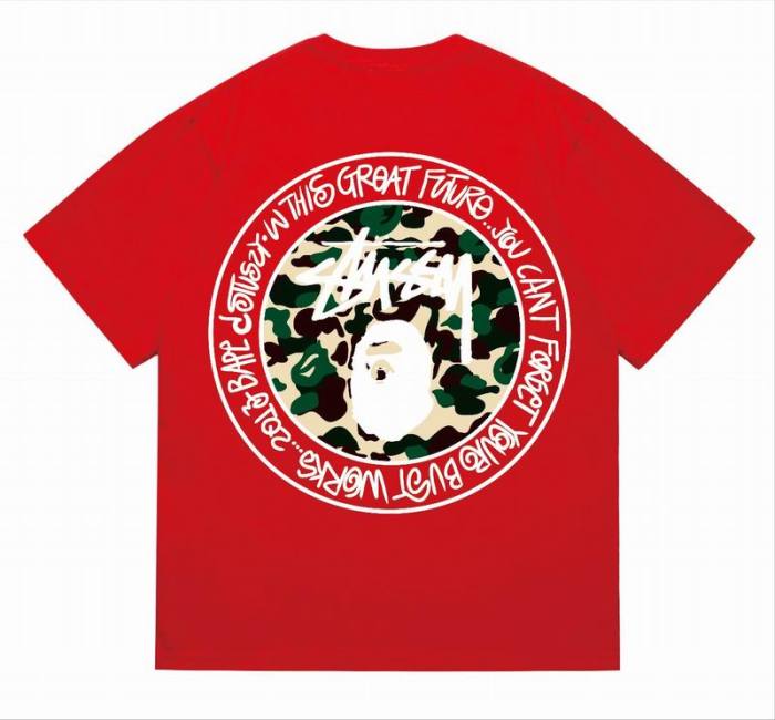 B*ape T-shirt Top Quality Qiqi 20240718-106