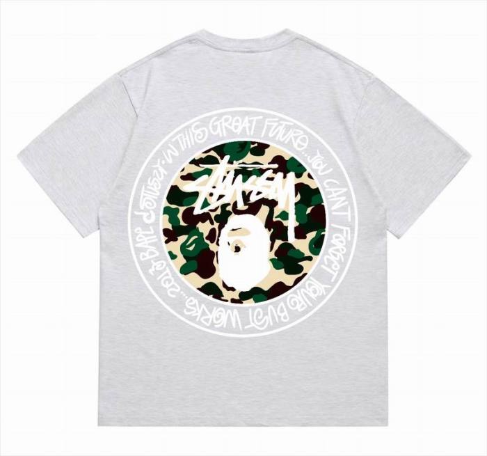 B*ape T-shirt Top Quality Qiqi 20240718-106