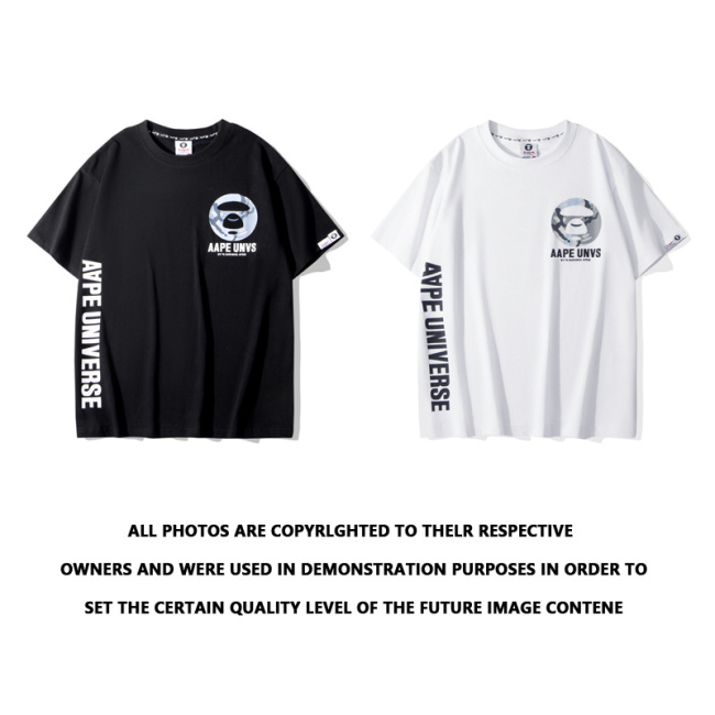 B*ape T-shirt Top Quality Qiqi 20240719-146