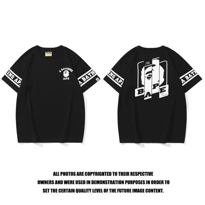 B*ape T-shirt Top Quality Qiqi 20240720-34