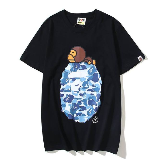 B*ape T-shirt Top Quality Qiqi 20240720-51