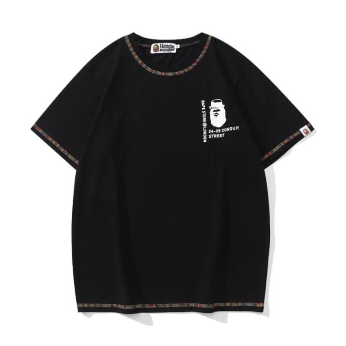 B*ape T-shirt Top Quality Qiqi 20240720-35