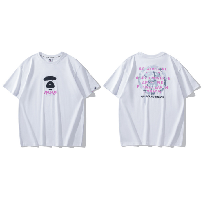 B*ape T-shirt Top Quality Qiqi 20240719-156