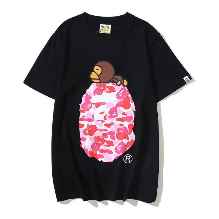 B*ape T-shirt Top Quality Qiqi 20240720-51