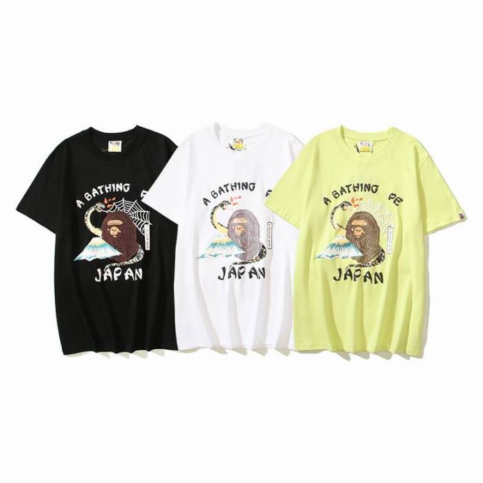 B*ape T-shirt Top Quality Qiqi 20240720-1