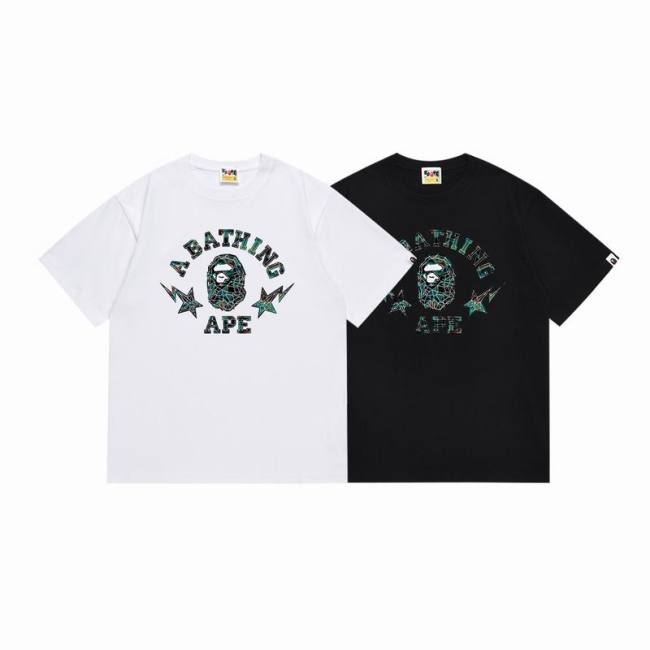 B*ape T-shirt Top Quality Qiqi 20240719-66