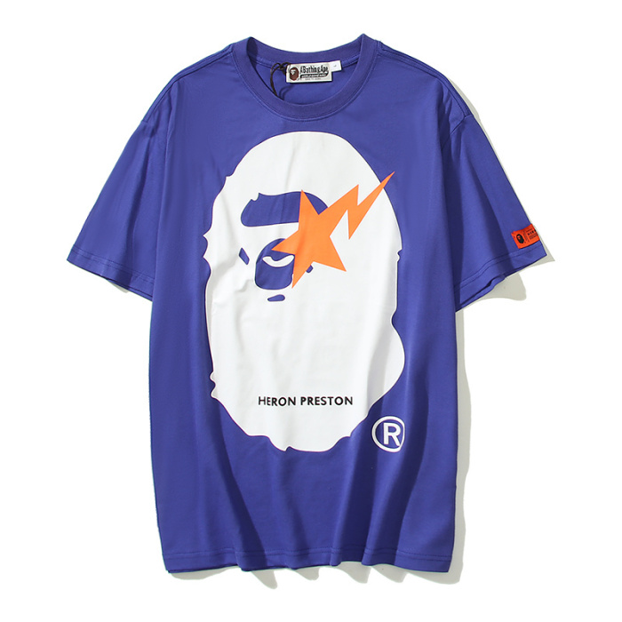 B*ape T-shirt Top Quality Qiqi 20240720-26