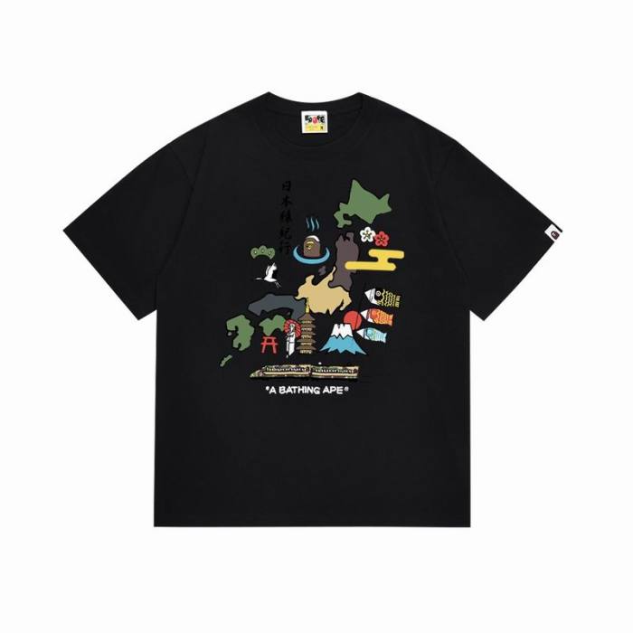 B*ape T-shirt Top Quality Qiqi 20240719-43