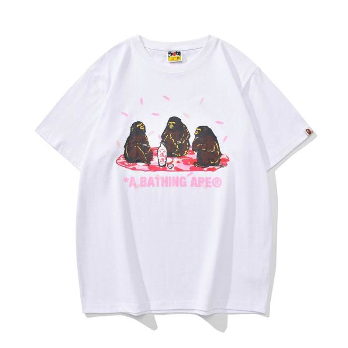 B*ape T-shirt Top Quality Qiqi 20240720-27