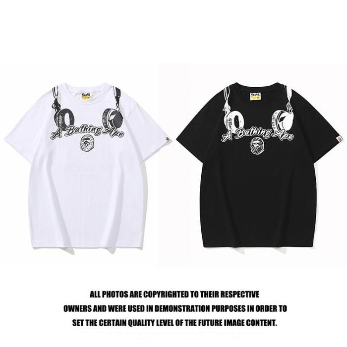 B*ape T-shirt Top Quality Qiqi 20240720-33