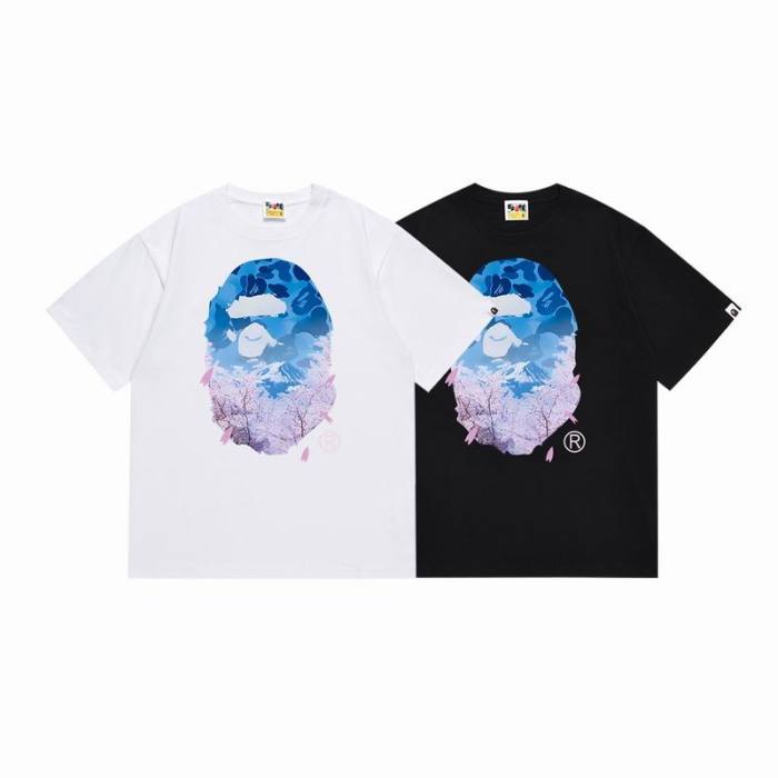 B*ape T-shirt Top Quality Qiqi 20240719-71