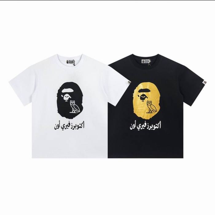 B*ape T-shirt Top Quality Qiqi 20240719-128