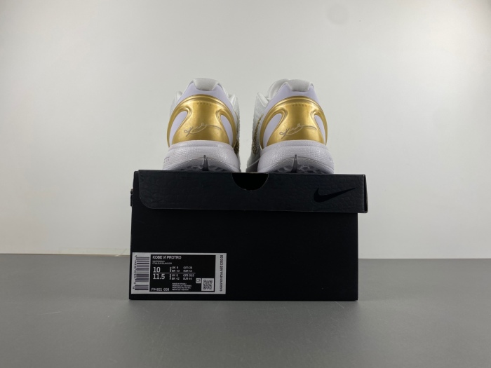 Kobe 6 Protro White Gold FV4921-608