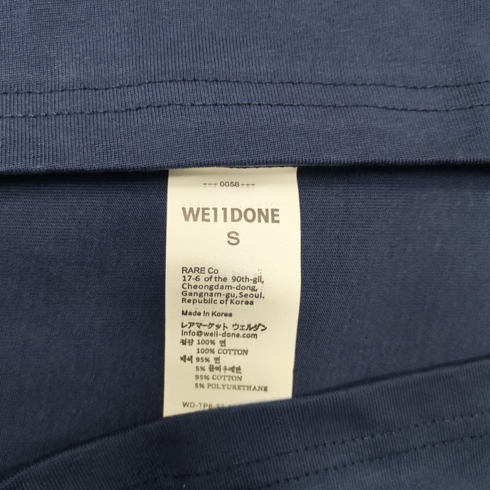 W*elldone  T-Shirt Top Quality SONE 20240803-84