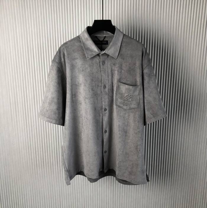 L*ouis V*uitton shirt Top Quality D17 20240806-16