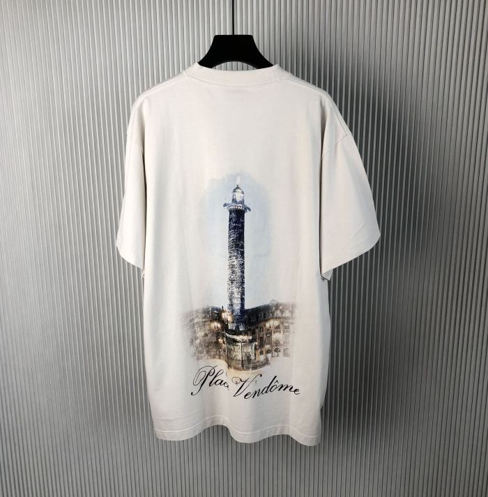 B*alenciaga T-shirt Top Quality D17 20240807-2