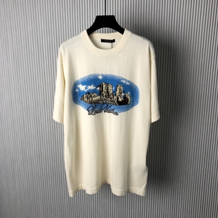L*ouis V*uitton  T-shirt Top Quality D17 20240807-32