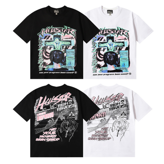 H*ellstar T-shirt Top Quality Qiqi 20240807-55