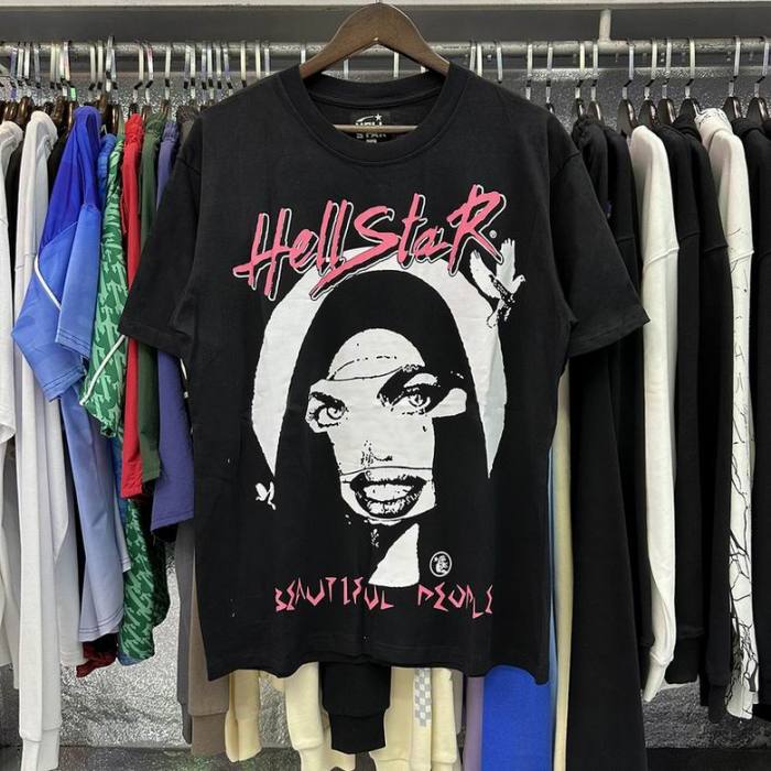 H*ellstar T-shirt Top Quality Qiqi 20240807-76