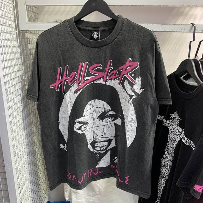 H*ellstar T-shirt Top Quality Qiqi 20240808-23