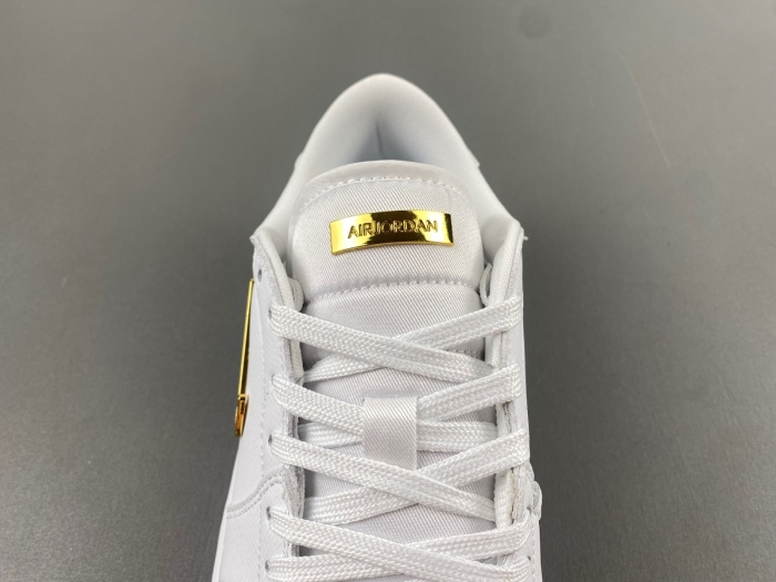 Air Jordan 1 Low Method of Make Sail Metallic Gold  FN5032-100