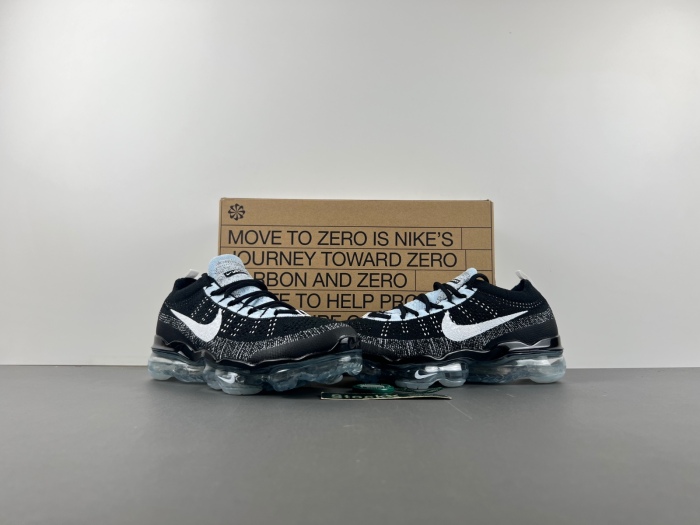 Air Vapormax 2023 Flyknit Black Blue Tint  DV1678-010